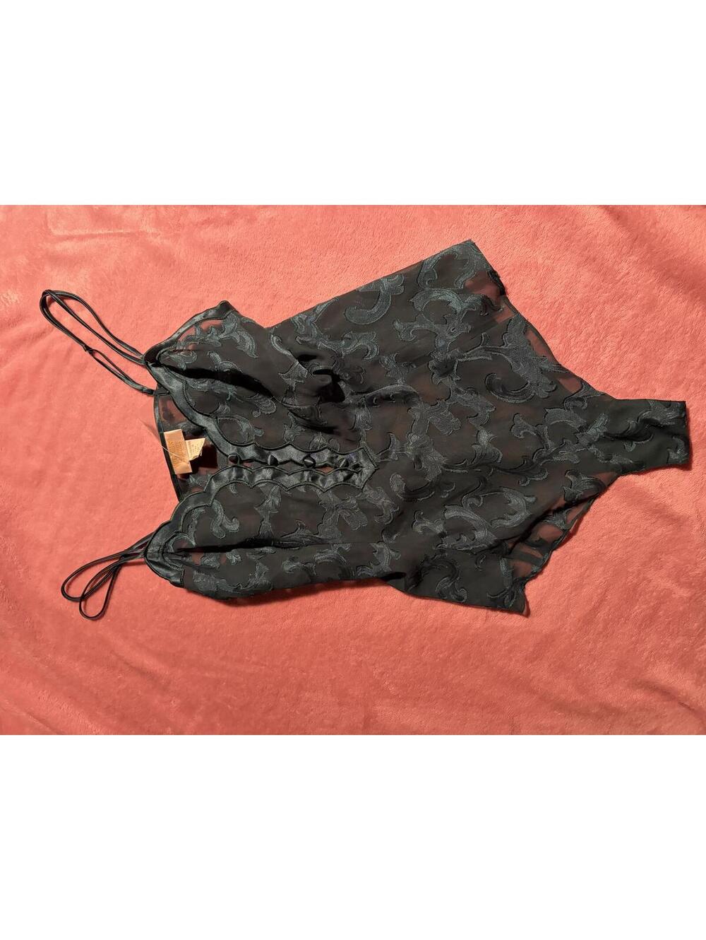 Victoria Secret Floral Bodysuit with Button Detail